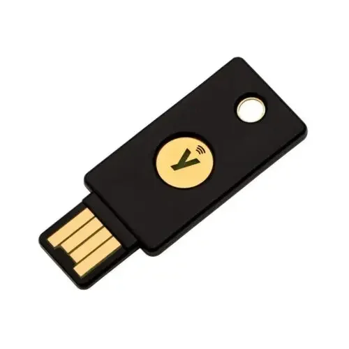 Yubico - YubiKey 5 NFC - Two Factor Authentication USB and NFC Security Key, ...