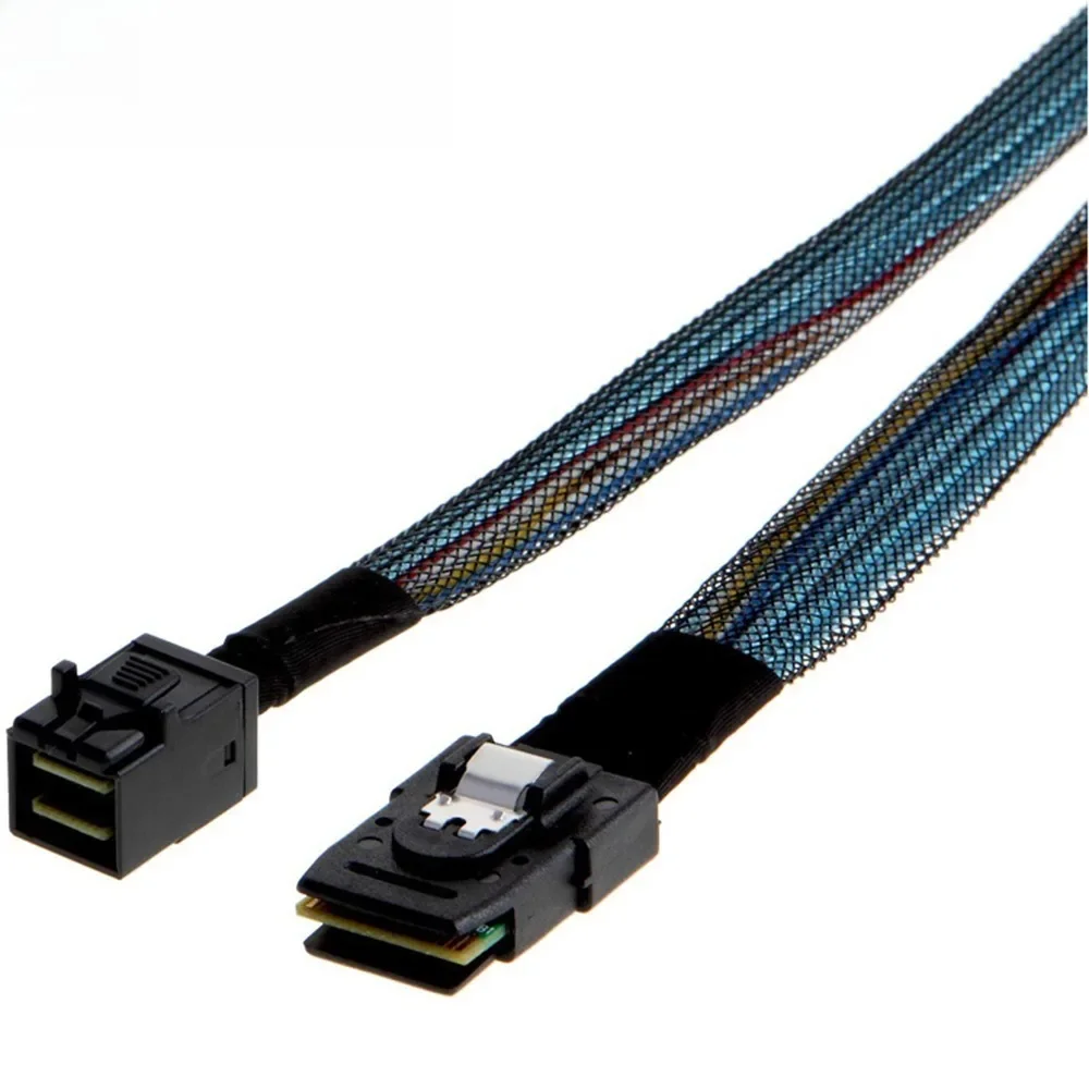 ADT-Link MINI SAS HD SFF-8087 To SFF-8643 Server 12G Internal High-Speed Cable Length Optional 0.5M 1M