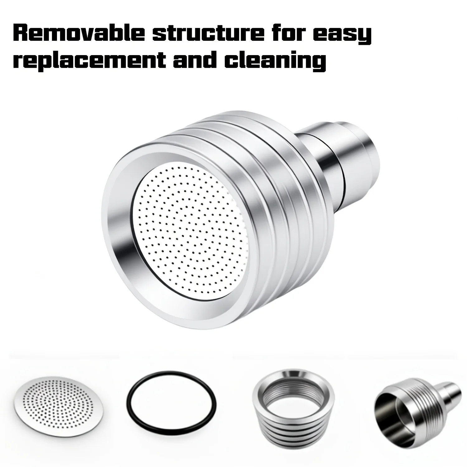 High Pressure Water Gun Interface Washing Nozzle Stainless Steel Shower Blades 1/4 Quick Connect Wash Cars Garden Urban Tool view 6