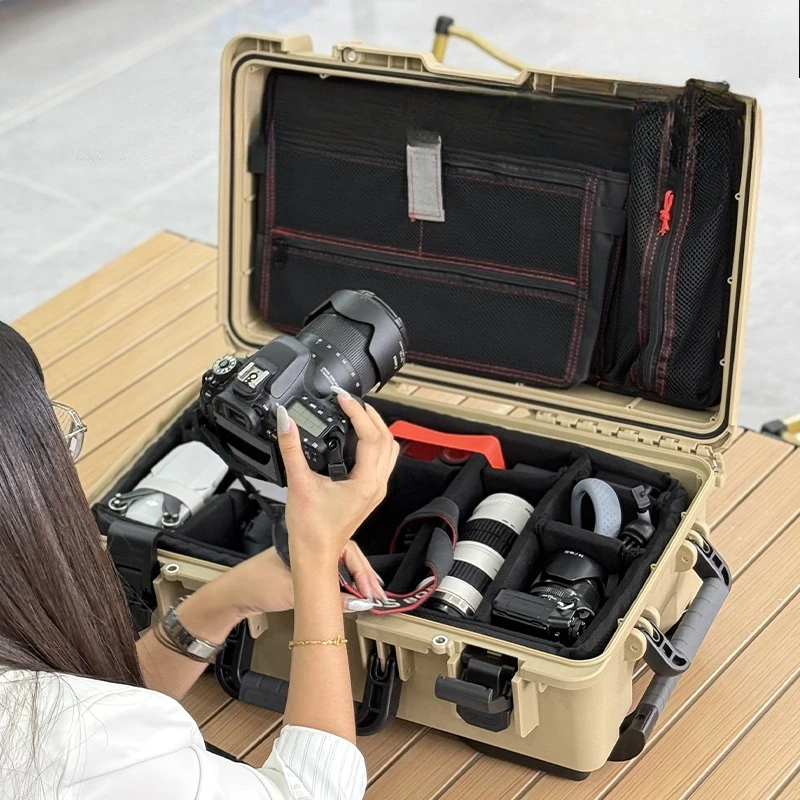 Photography tie rod equipment, camera lens accessories, aviation instruments, professional waterproof storage device