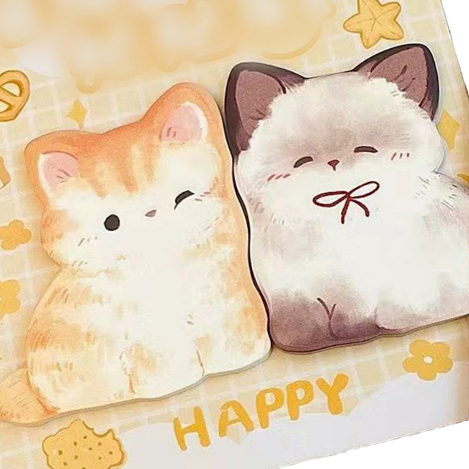 

20 листов/шт., креативные липкие заметки в форме животных, липкие заметки с животными, блокнот, маркеры страниц, флажки для дома, школы, офиса