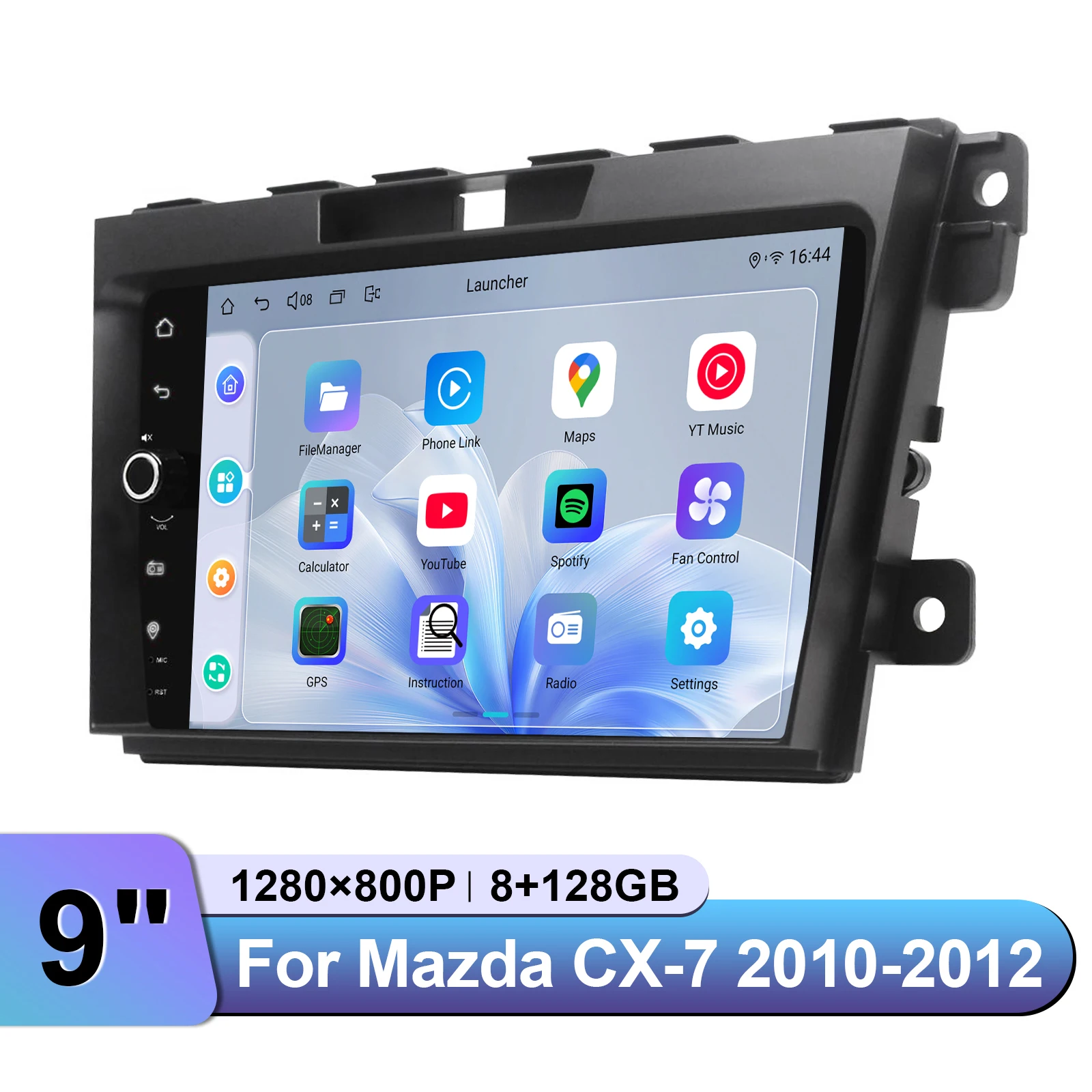 Premium Android Car Stereo Head Unit for Mazda CX-7 2010–2012 Included Canbus&Frame Retains OEM USB & Bose Amp Easy Plug & Play