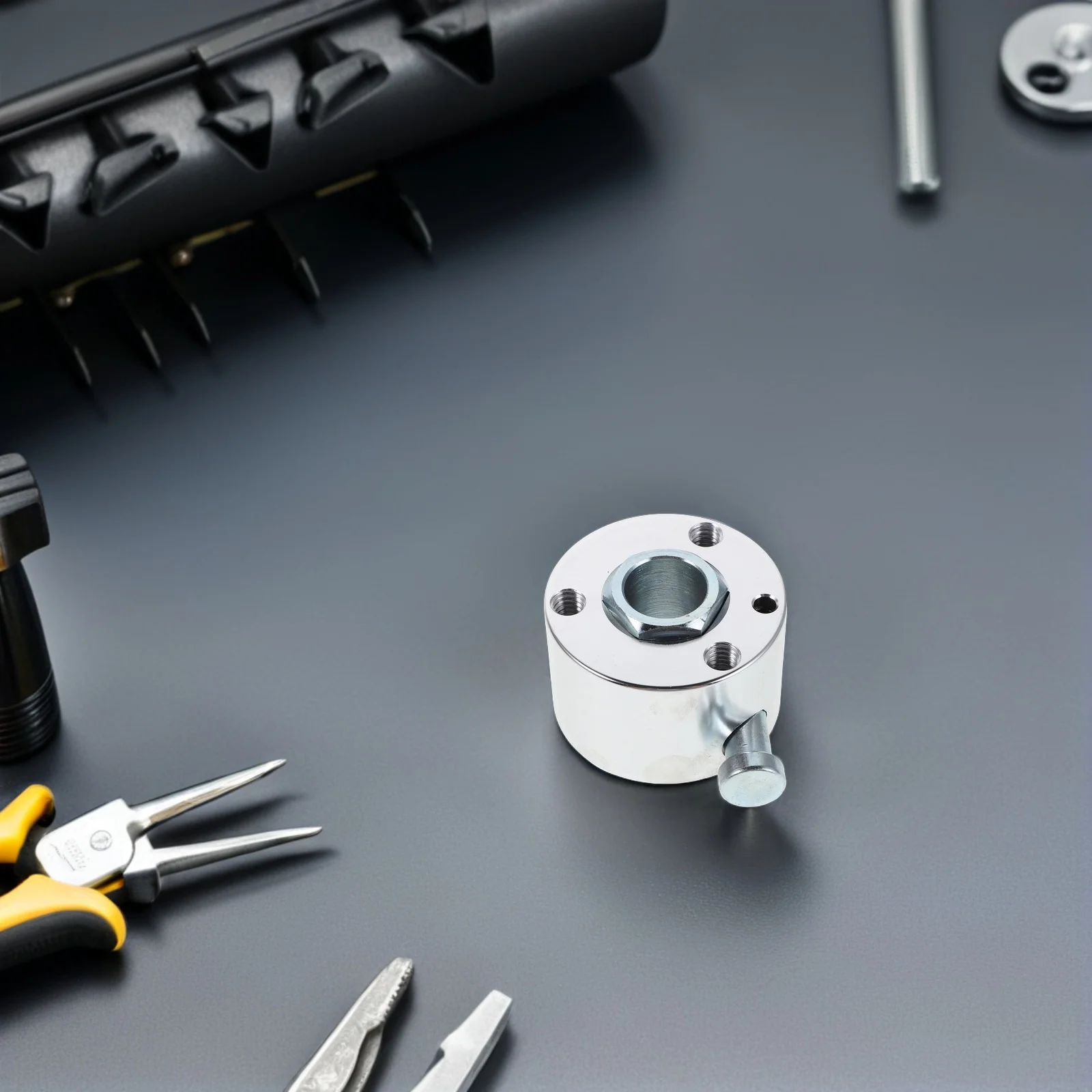 

1 Set Quick Release Steering Hub Adapter 3/4" Shaft Aluminum Alloy 360° Rotation For Racing Modified Cars Detachable Wheel Hub