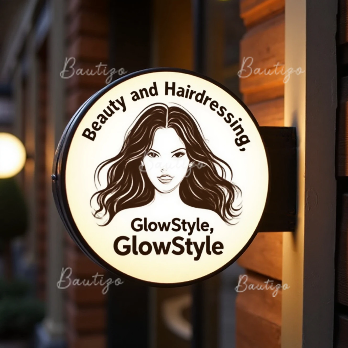 Custom Entranc Sign Light Led Box Outdoor Business Acrylic Signage Illuminated Lightbox Signboard Waterproof House Shop Logo