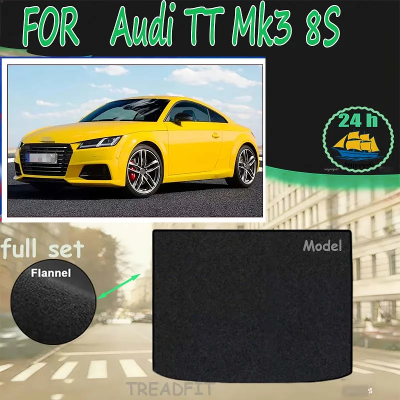 

Коврики в багажник TREADFIT для Audi TT Mk3 8S FV 4-местный 2015~2023, поддон для заднего багажника