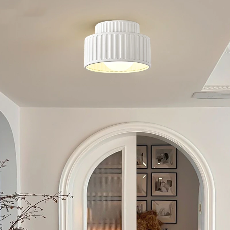 Nordic Surface Mounting Ceiling Light Resin Lamp For Bedroom Hallway Living Room