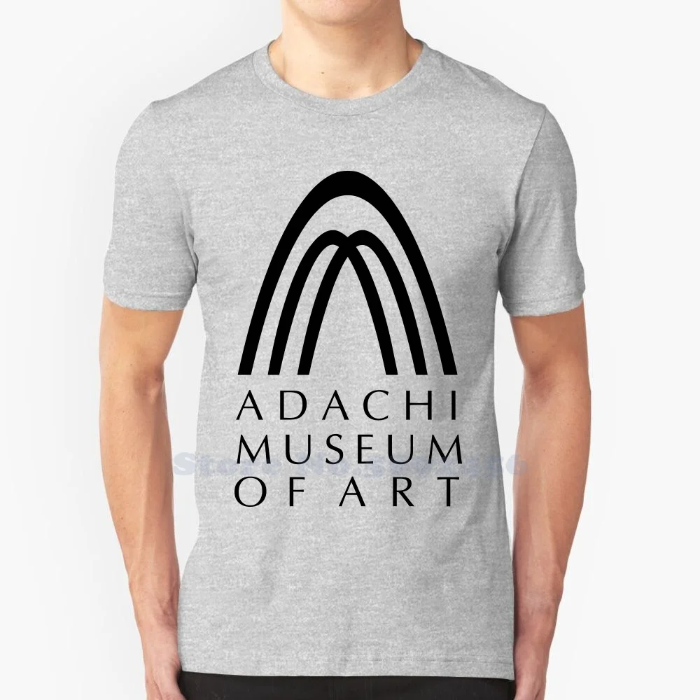 Adachi Museum Of Art Unisex Clothing Streetwear Printed Brand Logo 100% Cotton T Shirt Graphic Tee