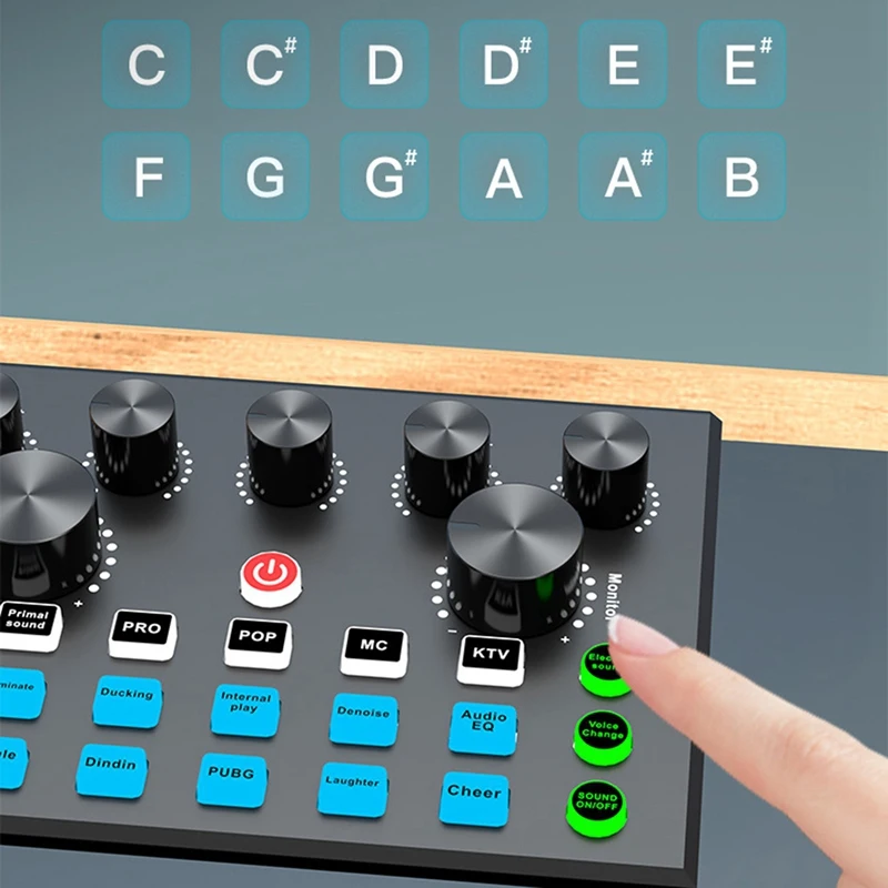 N15R-SY168 Sound Card Live Broadcast Speaker Multi-Functional All-In-One Portable Bluetooth Karaoke Machine For Singing