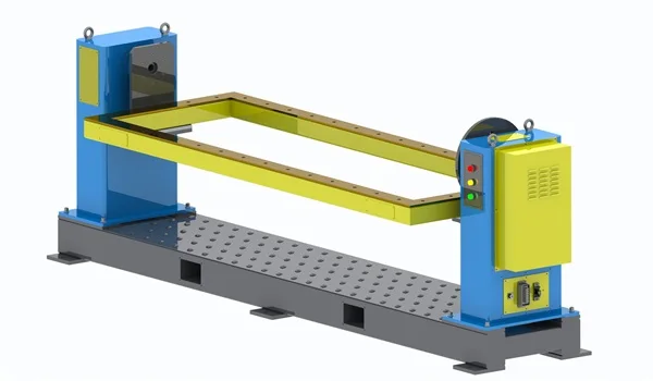 Single Axis Vertical Frame Type Industrial Robot Positioner