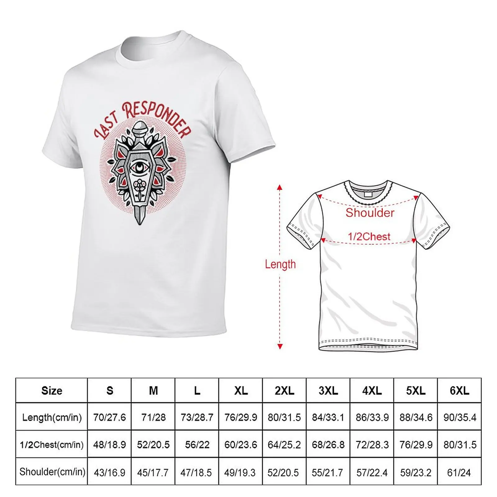 Last Responder T-Shirt Sporty Casual Quick Dry T-Shirt