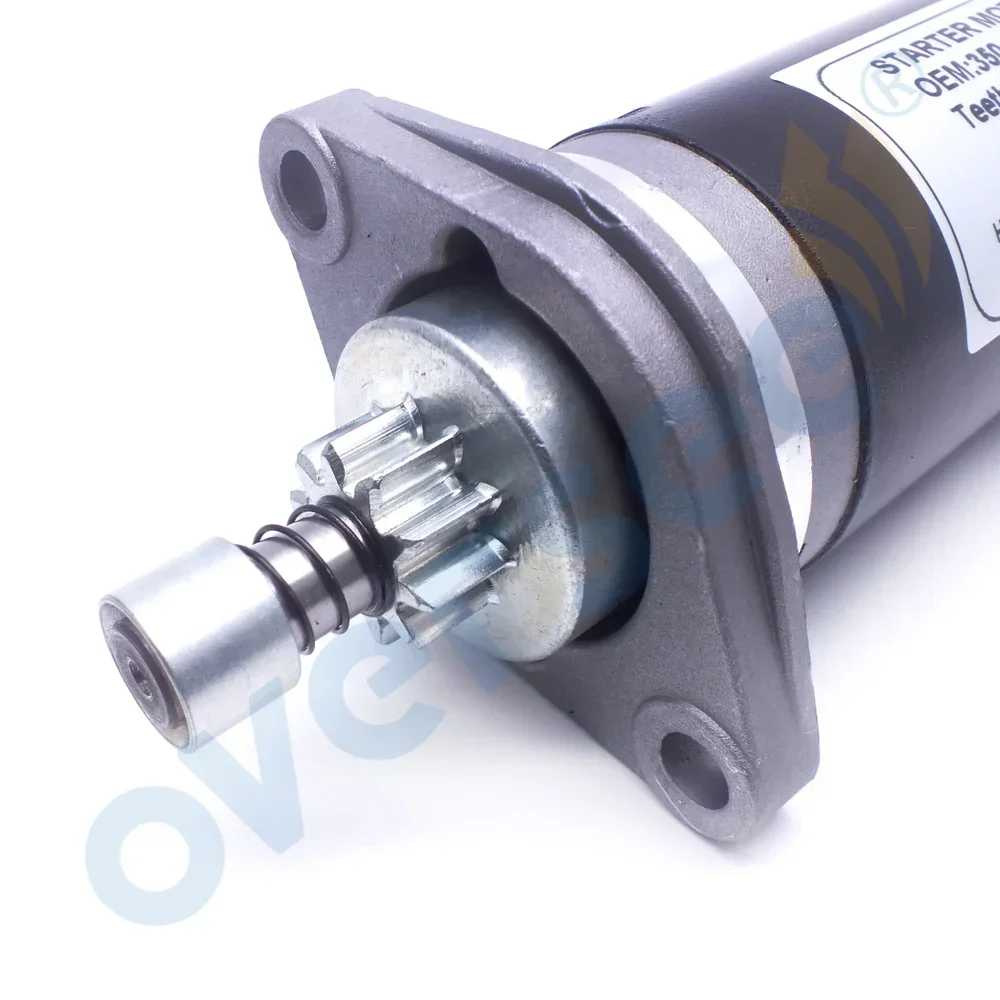 Oversee 350-76010 Starter For Tohatsu Outboard Motor 2T 8/9.8/15/18HP 1992-06 350-76010-0M 3AA-76010 3421 6L2-81800-11