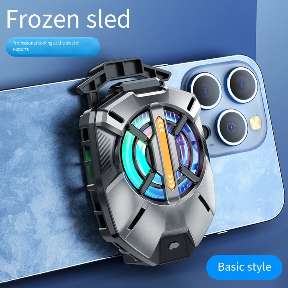 

Кулер для игровых смартфонов с полупроводниковым чипом и выдвижным зажимом для быстрого охлаждения, подходит для смартфонов с диагональю от 47 до 72 дюймов