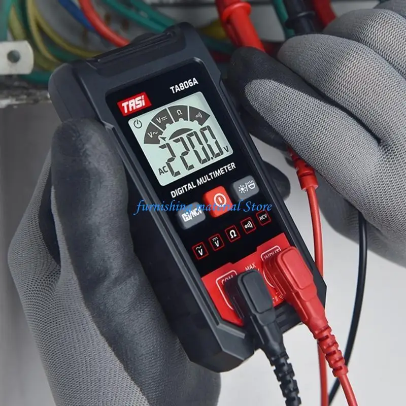 Y5GD multi -fungsional multimeter otomatis dengan tampilan lampu belakang secara otomatis menyesuaikan untuk mengukur arus