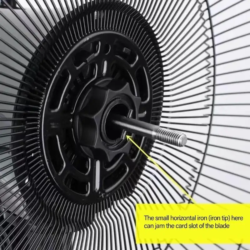 F92F Пластиковый лист вентилятора листья листья домашнего стоящего постамента Пьедестал замены вентилятора.