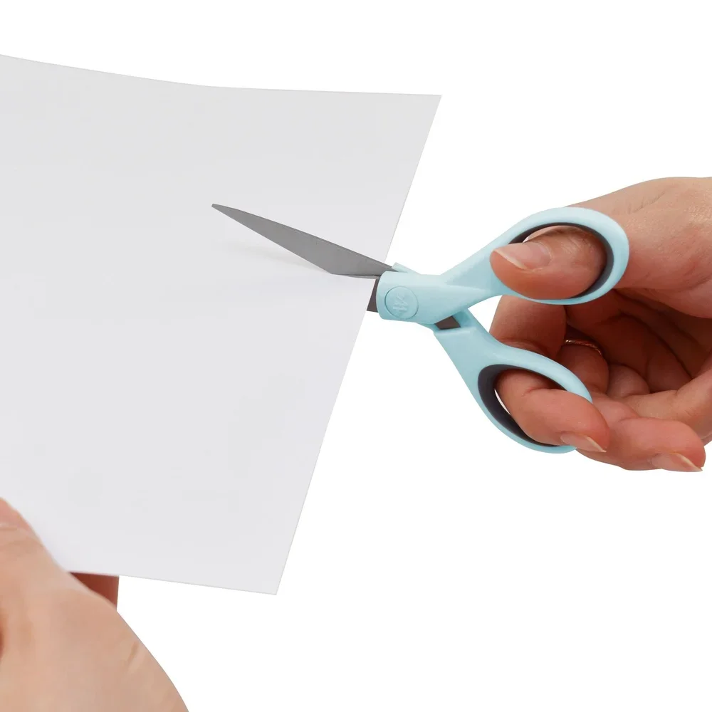 مقص صياغة من التيتانيوم ذو طرف صغير خفيف الوزن ومريح ومقاوم للتآكل وخياطة مثالية للمنزل والمكتب والفصول الدراسية