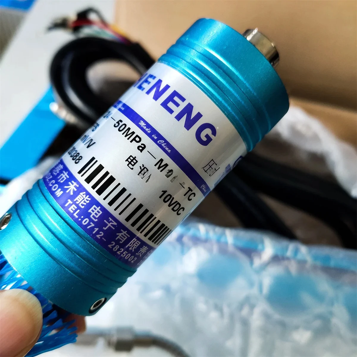 PT124-50MPA-M14-TC  2mV/V  HENENG High Temperature Melt Pressure Sensor