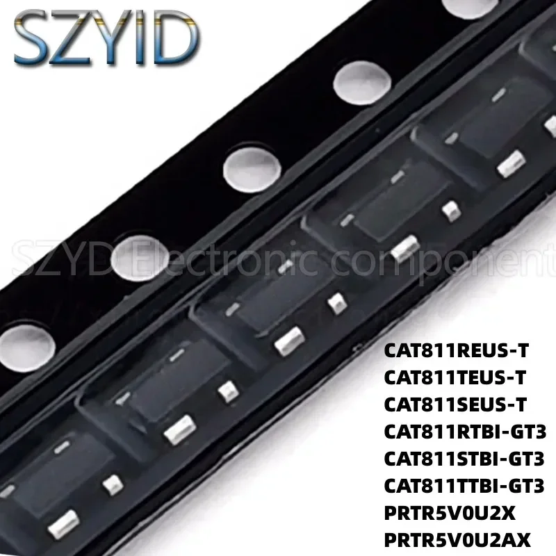 100PCS SOT143 CAT811REUS-T CAT811TEUS-T CAT811SEUS-T CAT811RTBI-GT3 CAT811STBI-GT3 CAT811TTBI-GT3 PRTR5V0U2X PRTR5V0U2AX