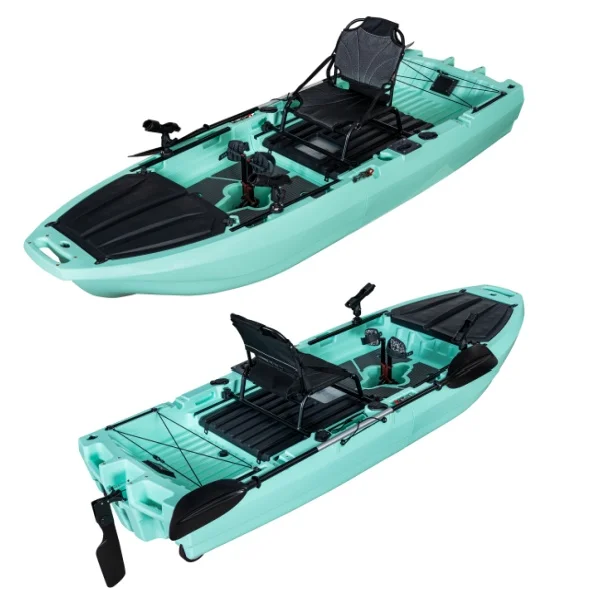 Detachable  Modular One Person  Kayak 2 Piece   Fishing    Most Stable  Pedal Kayak  Kayak Canoe  Boat