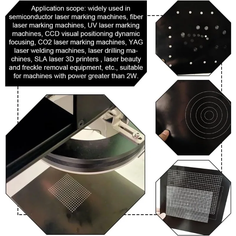 10 Sheets Black Laser Engraving Testing Paper A4 11x8.3 Inch Double Sides Laser Marking Paper for Fiber Laser Marking