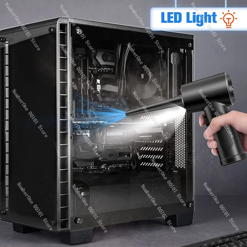 New dust blower Multipurpose computer case Household cleaning Hair dryer Handheld wireless dust blower