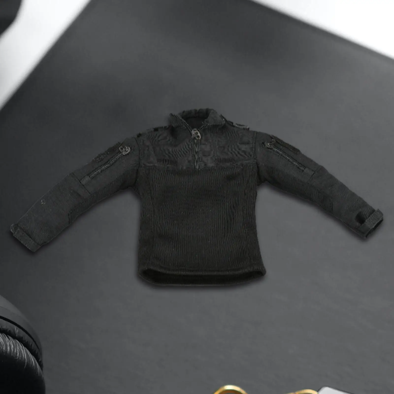 

1:6 Scale Uniform Model Stylish Dress up Action Figure Top Coat Costume for 12'' Female Dolls Figure Figure Accessories Costume