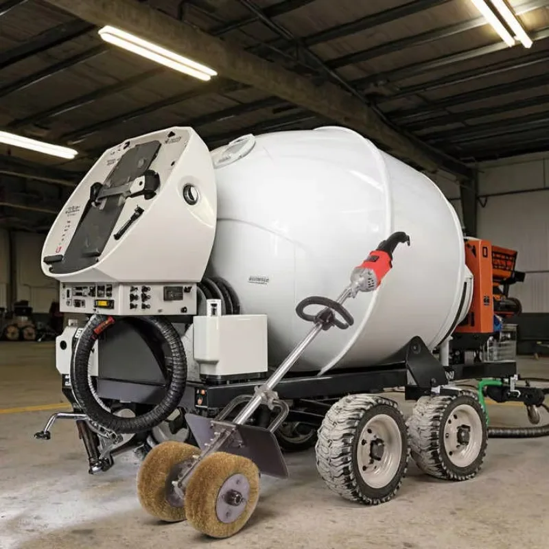 High-Power Hand-Held Electric Concrete Mixers Speed Regulation with Core Motor Component Rust Removal Machine
