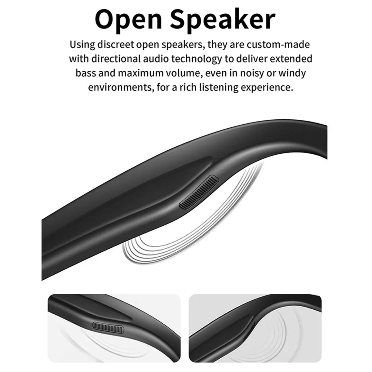 Top AI 4k Camera Smart Sunglasses Bluetooth Voice Call Music Smart Video Sound Record Translation Anti-Blue Light Glasses