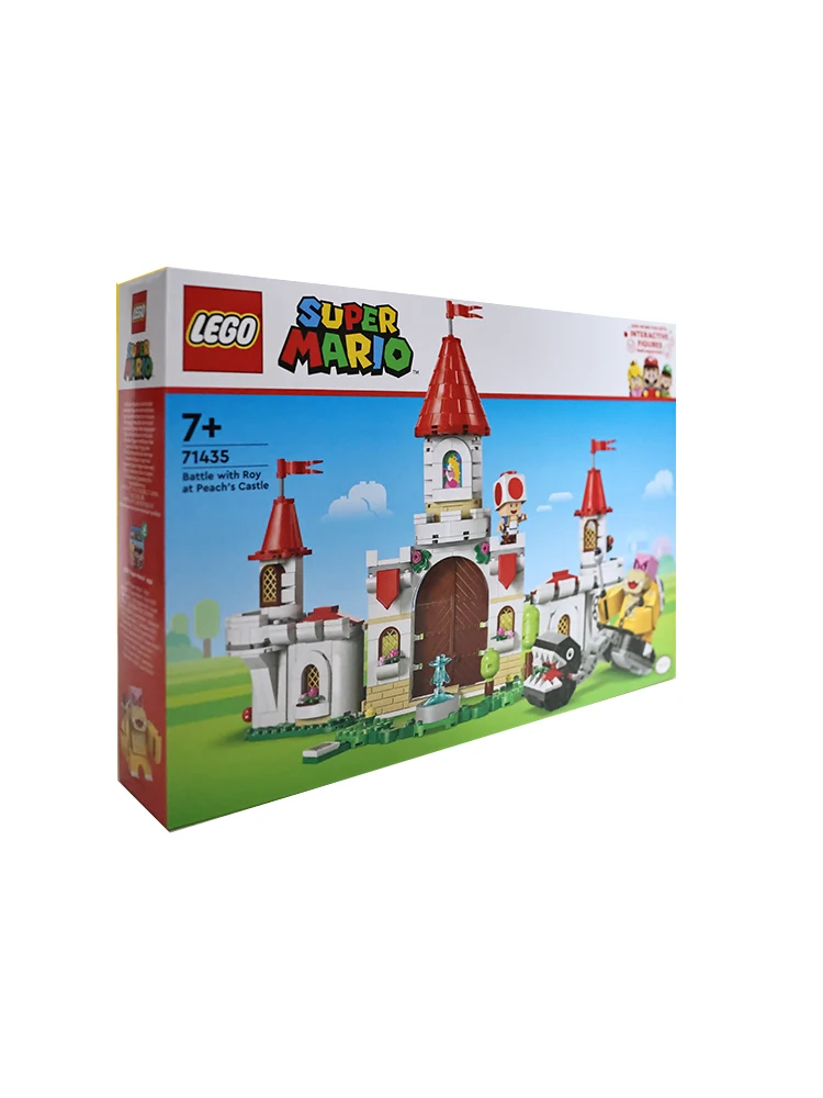 LEGO 71435 Super Mario Battle with Roy at Peach’s Castle Nintendo Character Toy for Kids,Adventure Set Toy for  Aged 7 and Over