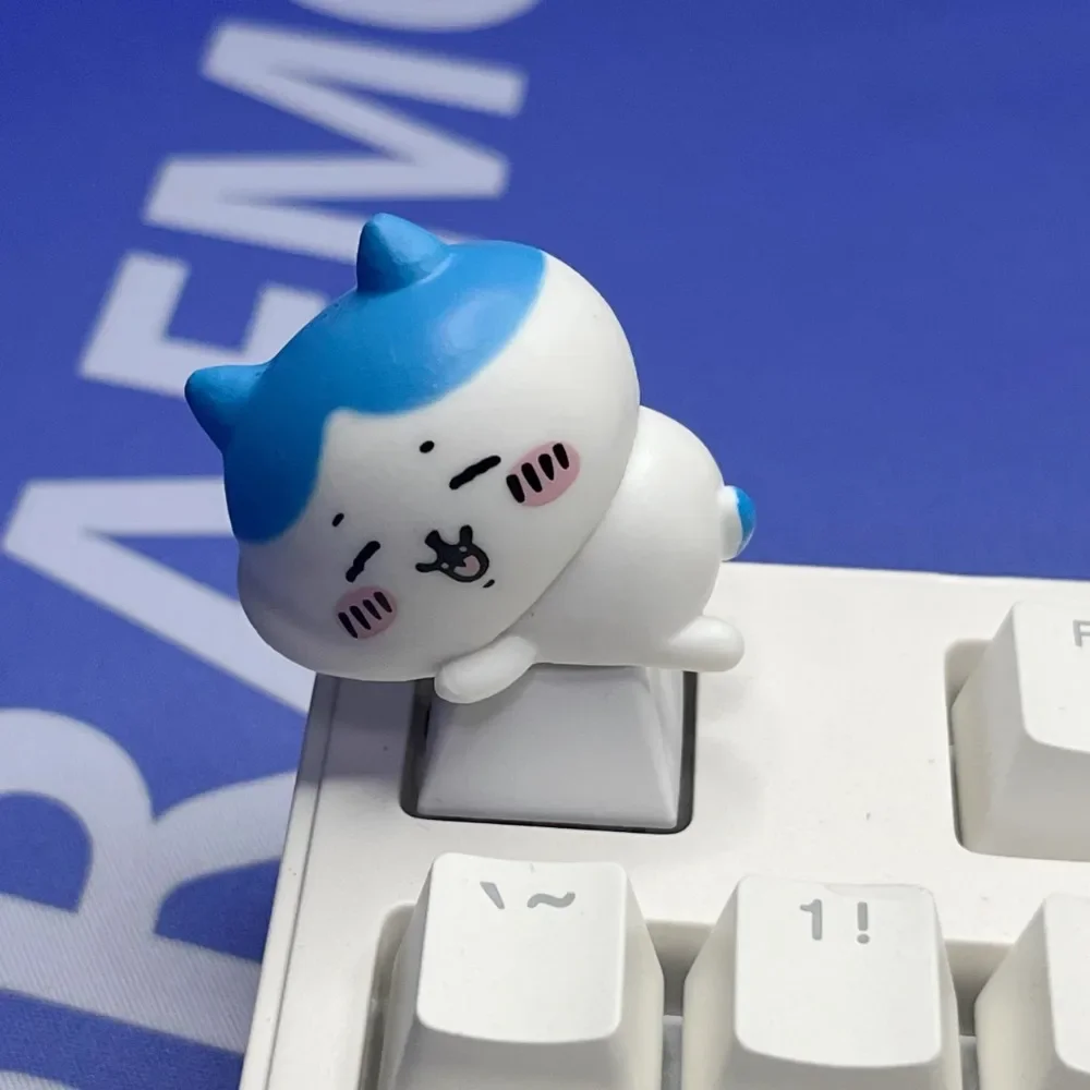 Miniso Chiikawa Usaki keycap cross axis universal mechanical keyboard keycap cute small eight keycap Sanrio cinnamon roll gift