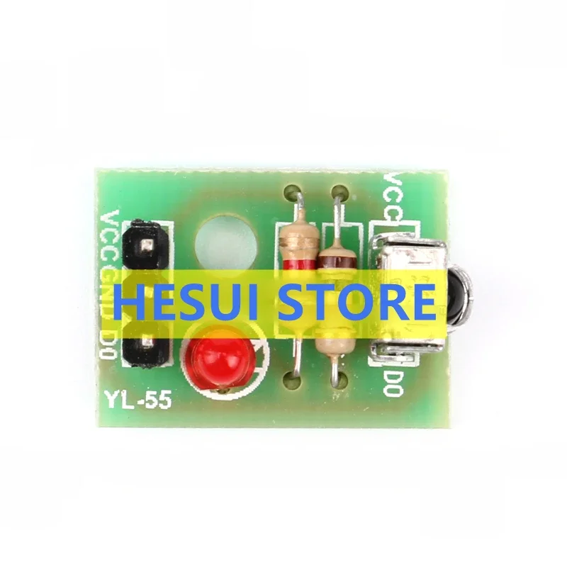 HX1838 Módulo de controle remoto 1838 Módulo de recepção infravermelha Cabeça de recepção infravermelha multiuso