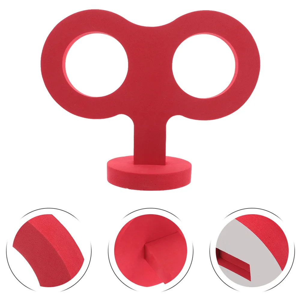 

2Pcs Car Decoration Wind Up Key Eva Sturdy Exterior Accessories Creative Automotive Ornament Roof Accessories Funny Clockwork