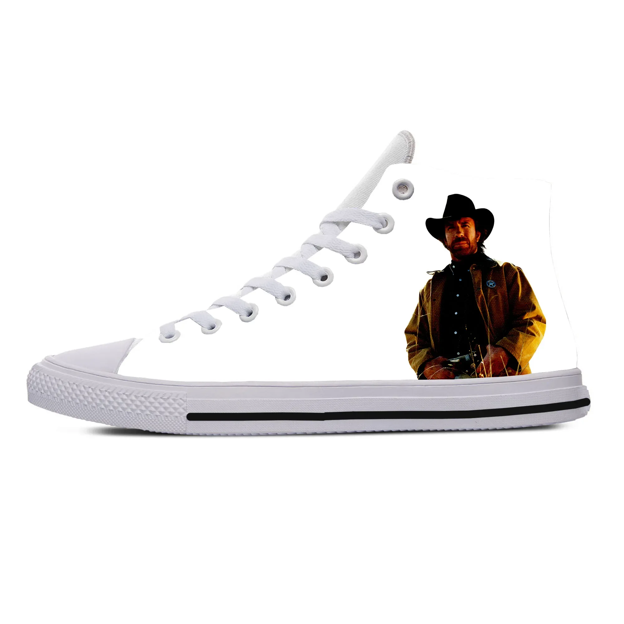 Heiße Mode 3d Chuck Norris High Sneakers Männer Frauen neuesten Schuhe hochwertige Freizeit schuhe High Help Sommer klassische Board Schuhe