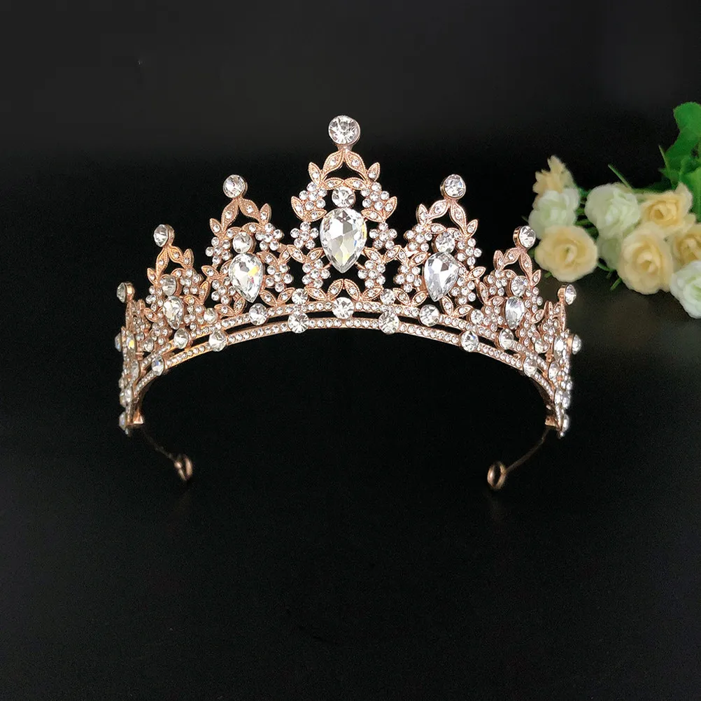 Wedding Accessories for Brides Earrings Bride-to-be Jewelry Golden Bridal Necklace