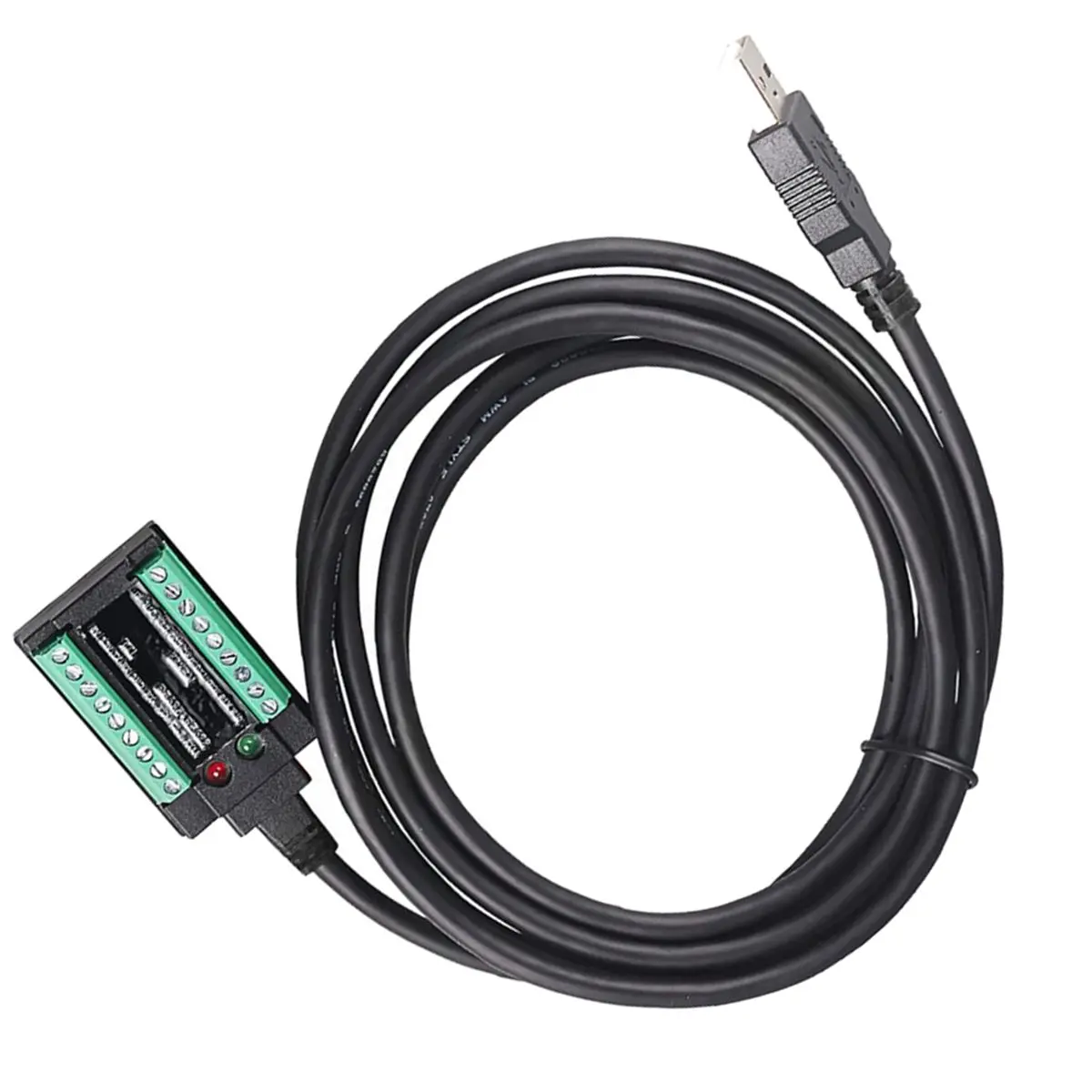 1.5m Industrial Grade USB to RS232/485/422/TTL Isolated Converter with FT232RL USB-A to RS232 Serial Cable for Chip