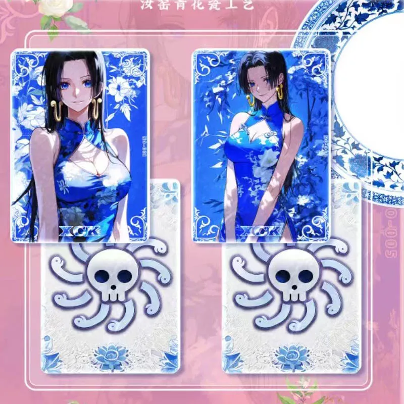 Wholesale One Piece Collection Cards Yanka Culture Acrylic Goddess Glue Diamond Wave2 Card Sexy Acg Playing Trading Cards