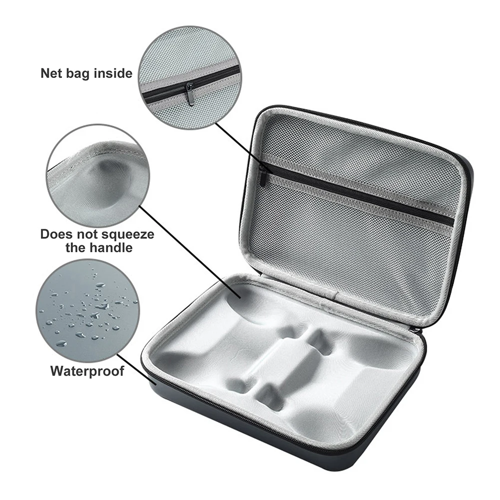 Mala de transporte para Sony, PS4, PS5, DualSense, DualShock, Hard Shell, EVA Storage Bag, Shockproof, Travel, Wireless Controller Carry Case