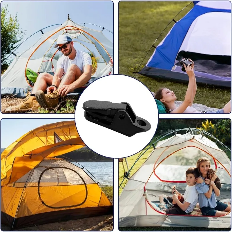 10/20/30/50 قطعة مقاطع خيمة قوية يندبروف خيمة المظلة المشبك خيمة حبل قابل للتعديل مشبك التمساح المشبك كليب للتخييم في الهواء الطلق