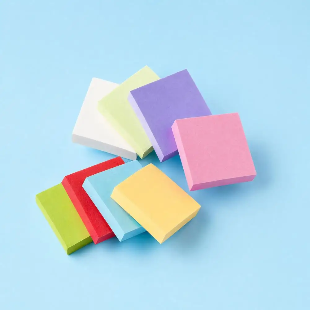 Stick Notes 11 Pcs Set 1.5x1.5in Colorful Memo Pads 100 Sheets Per Pad for Office School Study Organization Supplies Removable