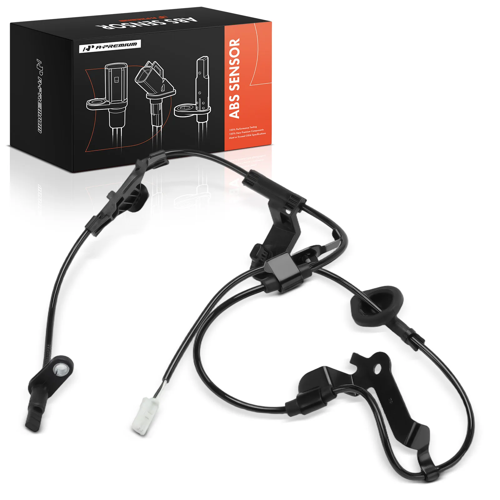 A-Premium Rear Passenger Side ABS Wheel Speed Sensor for Toyota Prius Prius AWD-e Prius Prime 2019-2022