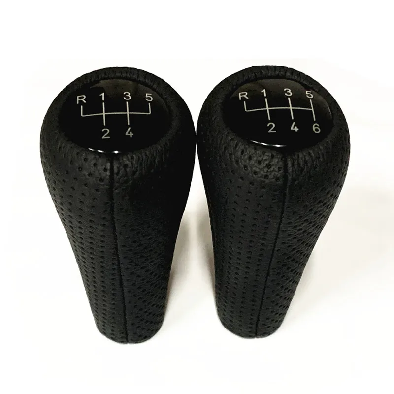 56 Speed Hole Leather Gear Shift Knob for BMW E28 E30 E32 E34 E36 E38 E39 E46 X1 X3 X5 Z1 Z3 Z4 Stick Headball Pen POMO Shifter