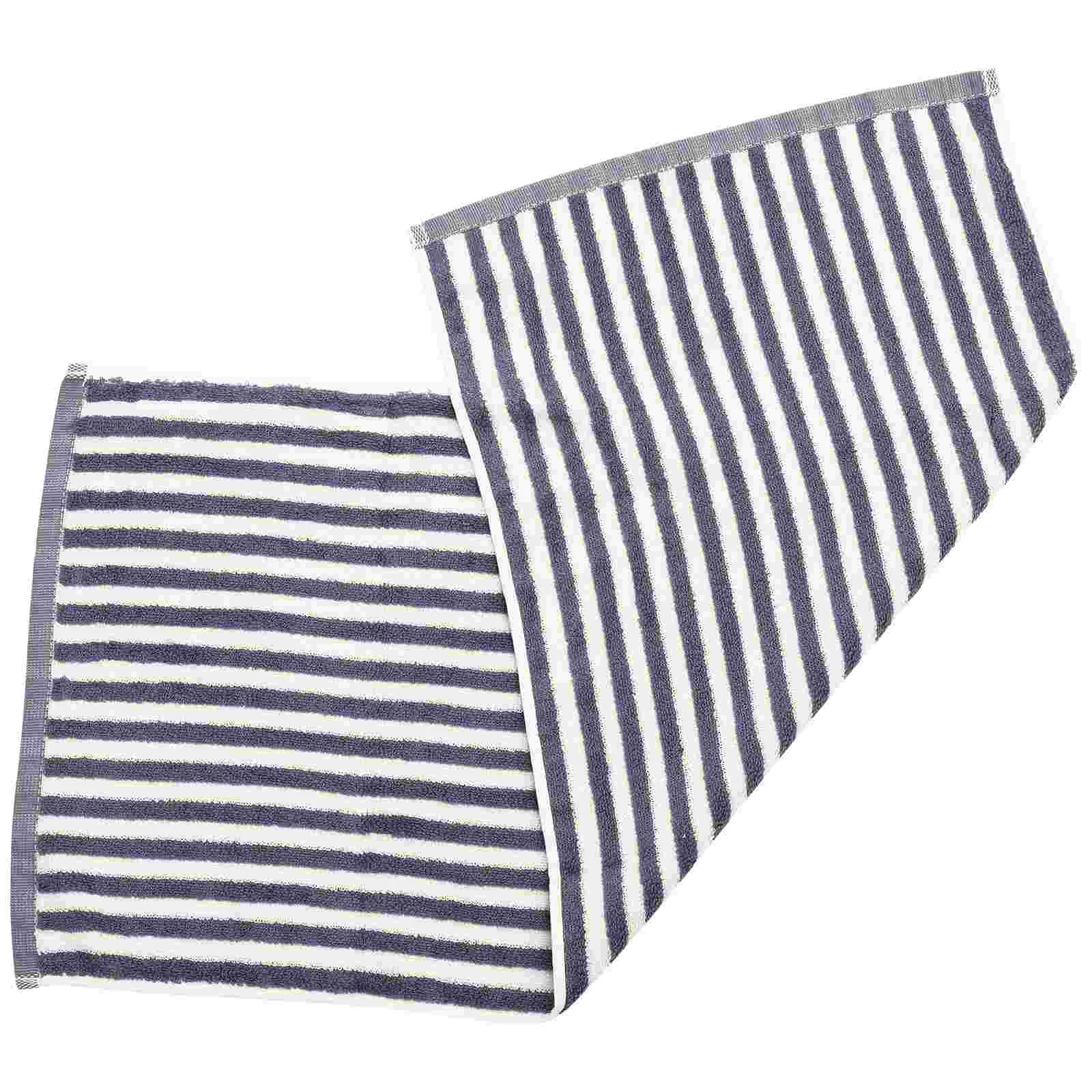 Cleaning Rags Striped Towel Kitchen Washcloth Super Absorbent Dish Large Supple Supplies Water