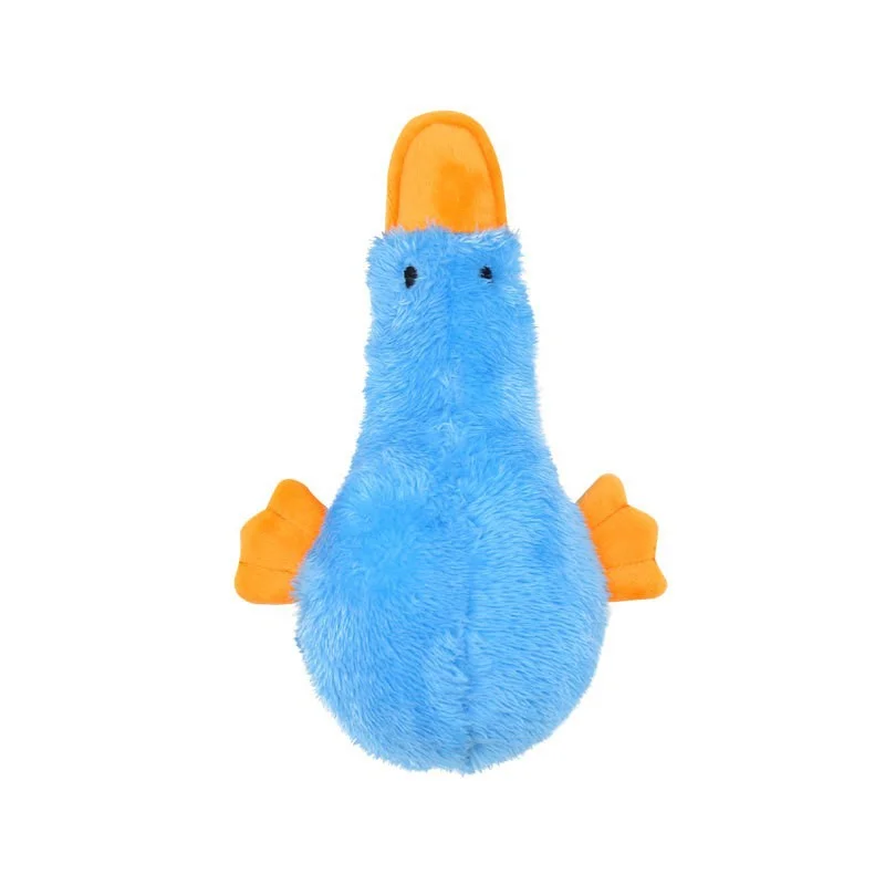 Dog Plush Sound Toy Yellow Duck Pet Interactive Training Stuffed Toys Cute No Fill Chewing Pet Supplies For Cat