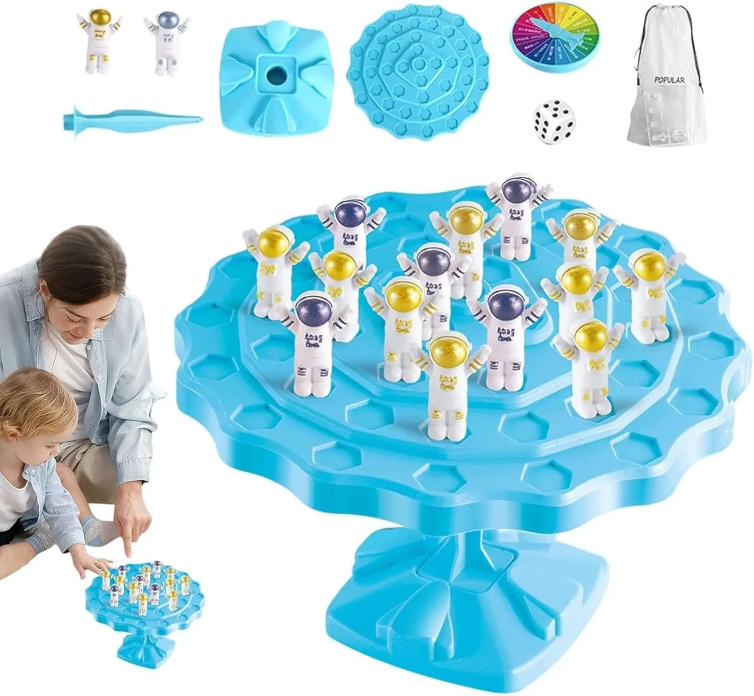 

Игра «Астронавт-баланс» — интерактивная обучающая настольная игрушка с космической тематикой