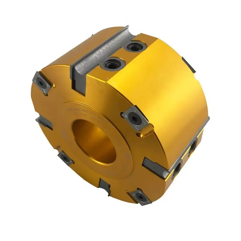 Vierseitiger Hobelkopf, Holzbearbeitungswerkzeug, vertikaler Schaftkopf, flaches Messer, vertikaler Fräsen, Bohrkopf