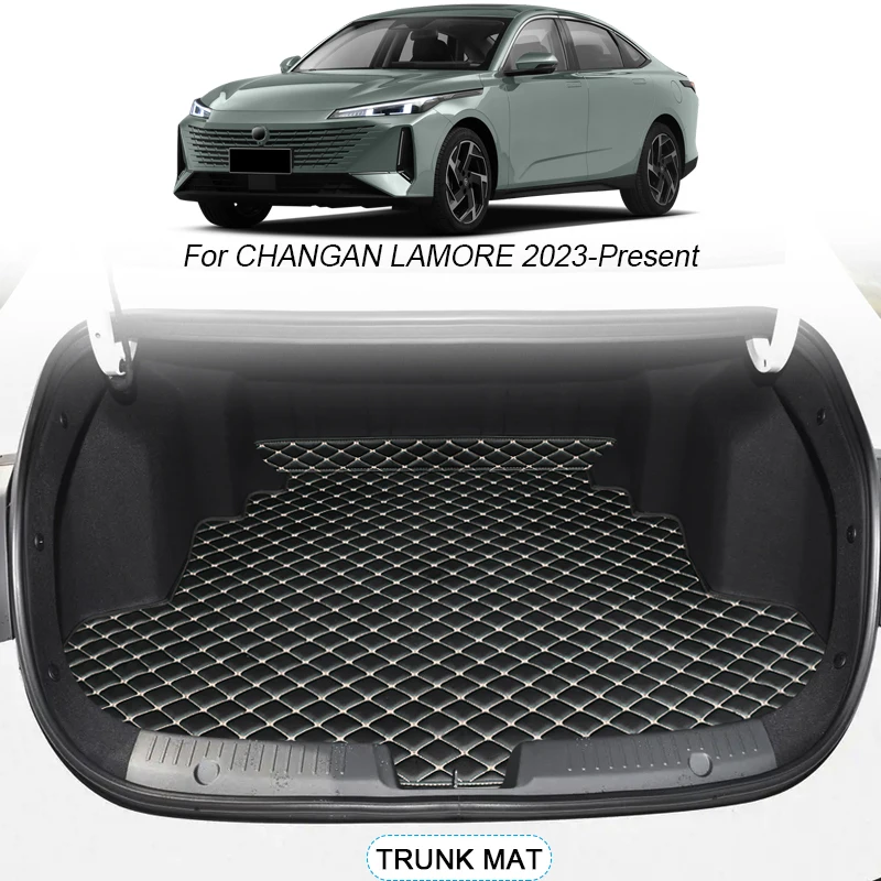 For CHANGAN LAMORE 2023-2025 Custom Car Trunk Main Mat Waterproof Anti Scratch Non-slip Protect Cover Internal Auto Accessory