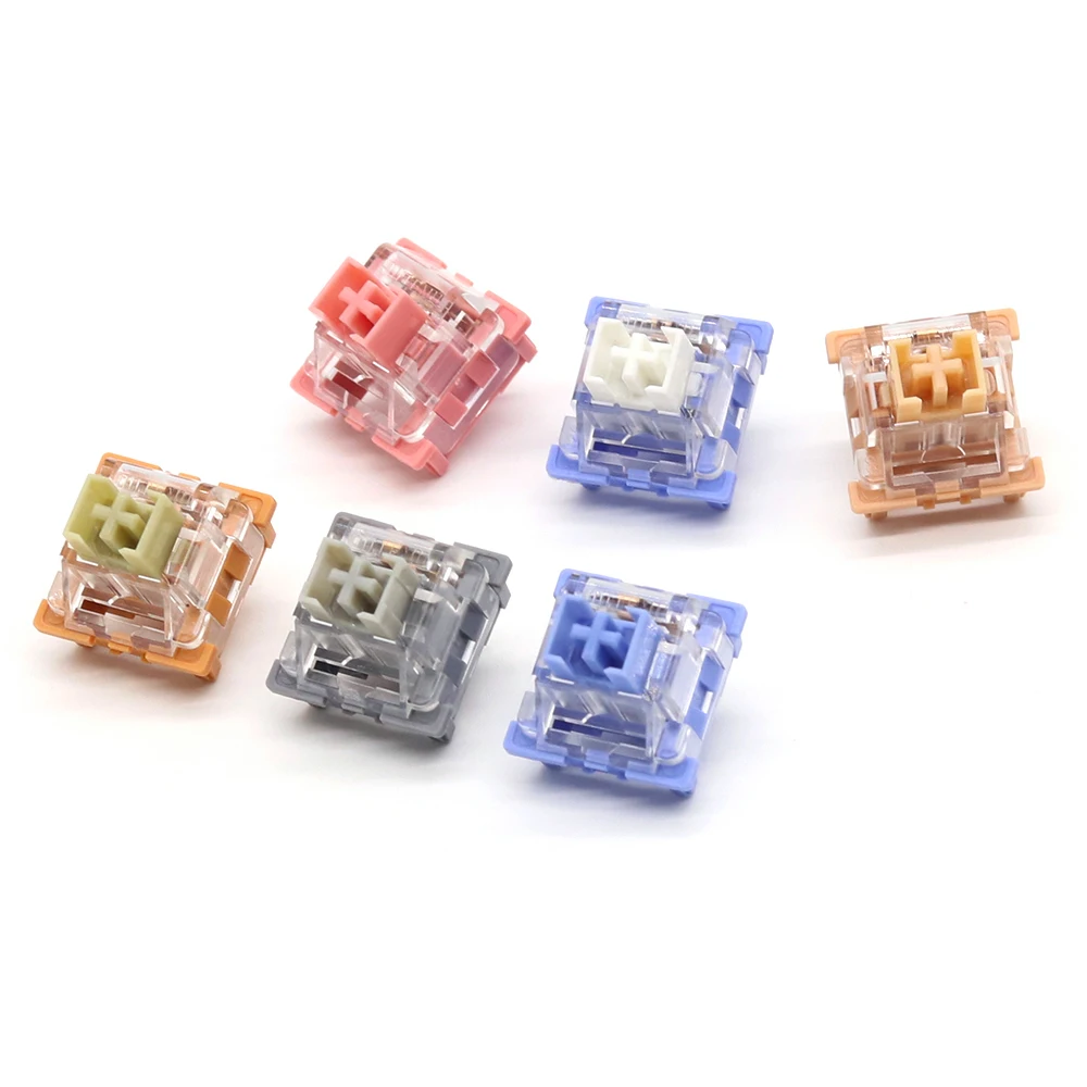 

New Outemu Switches Tom Jerry Milk Series Switch Mechanical Keyboard Switch Hot Plug Factory Lubrication 3pin