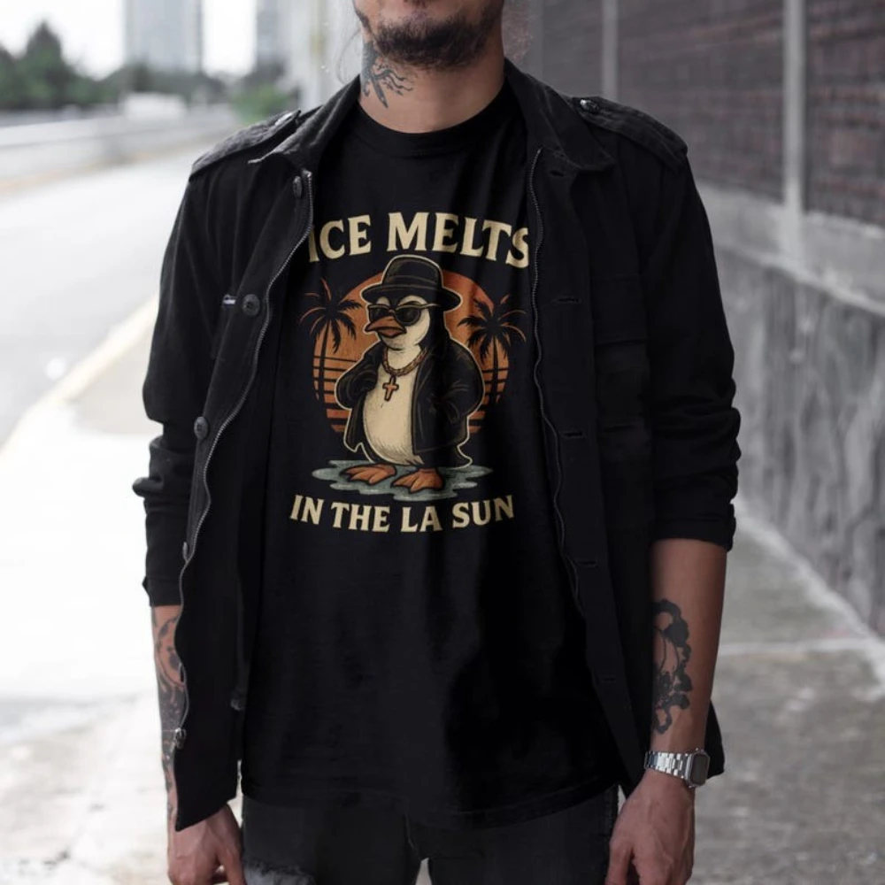 ‌ قميص LA Sun Ice Melts قميص Chicano Art احتجاج تي شيرت حقوق المهاجرين الناشط حياة سوداء مهمة BLM العدالة الاجتماعية حقوق الإنسان