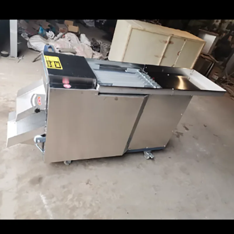 Automated Chili Seed Separate Machine Pepper Cutter Chili Cutting Machine Push Pepper Cutting Machine