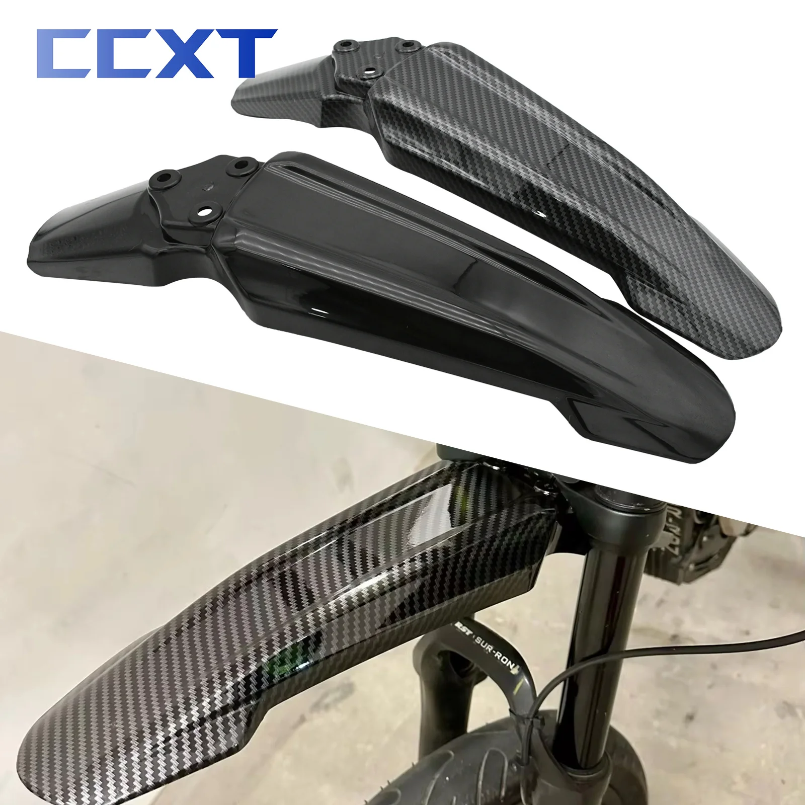 Motorcycle Front Fender Mudguards For Sur Ron Sur-Ron SurRon Light Bee X & Light Bee S Electric Bike DNM KKE Fastace Fork Parts