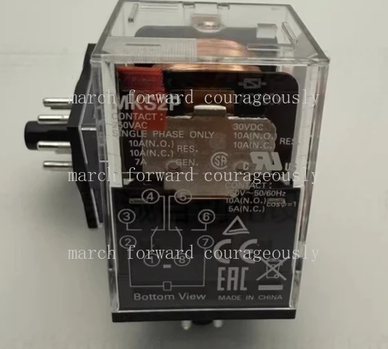 MKS2P DC24 BY OMZ/C  for Omron Small Power Relay Without Indicator Light 2C/O